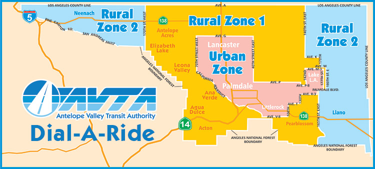 Dial-A-Ride Map