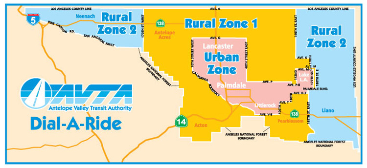 Dial-A-Ride Map
