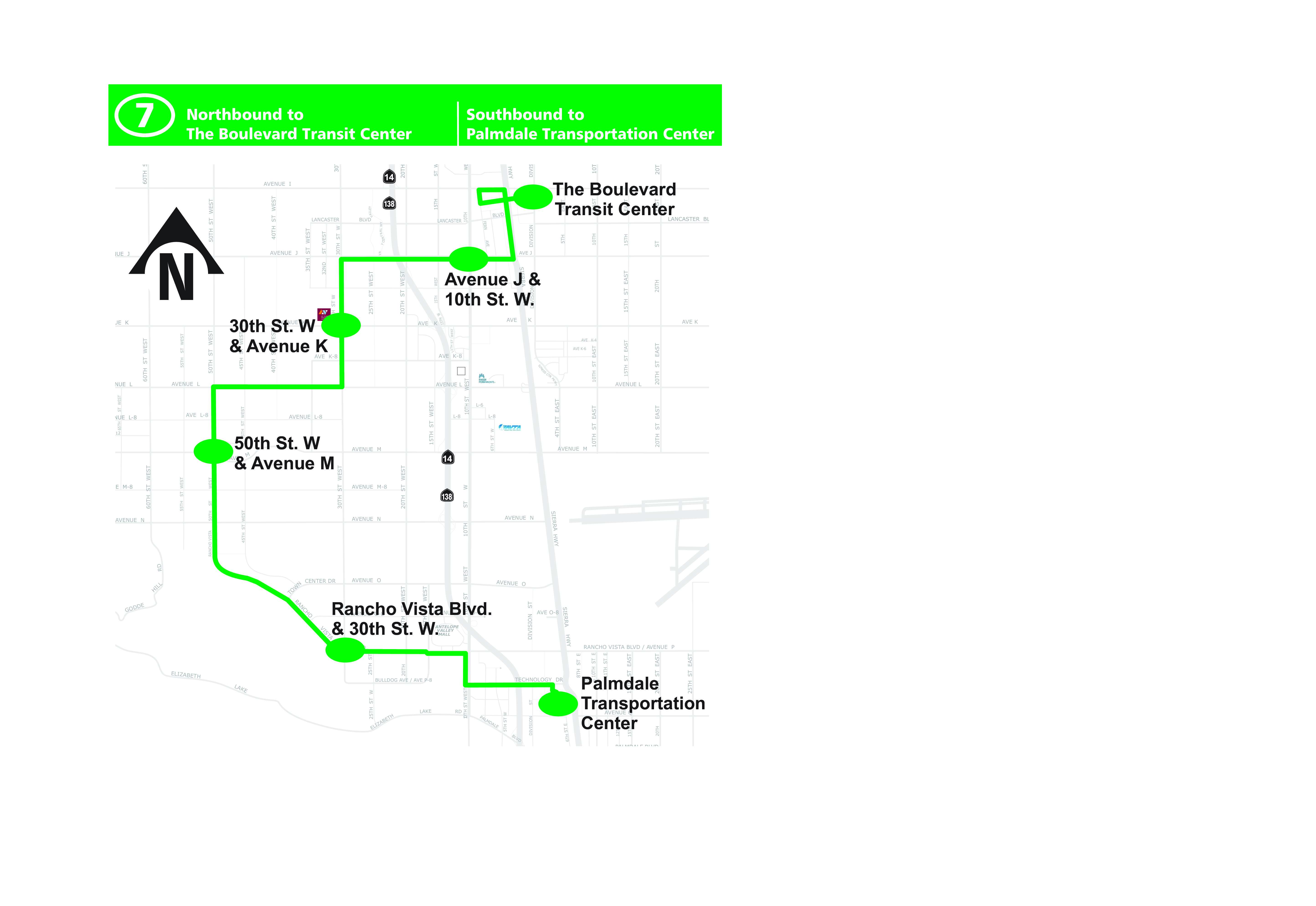 Route 7 Map