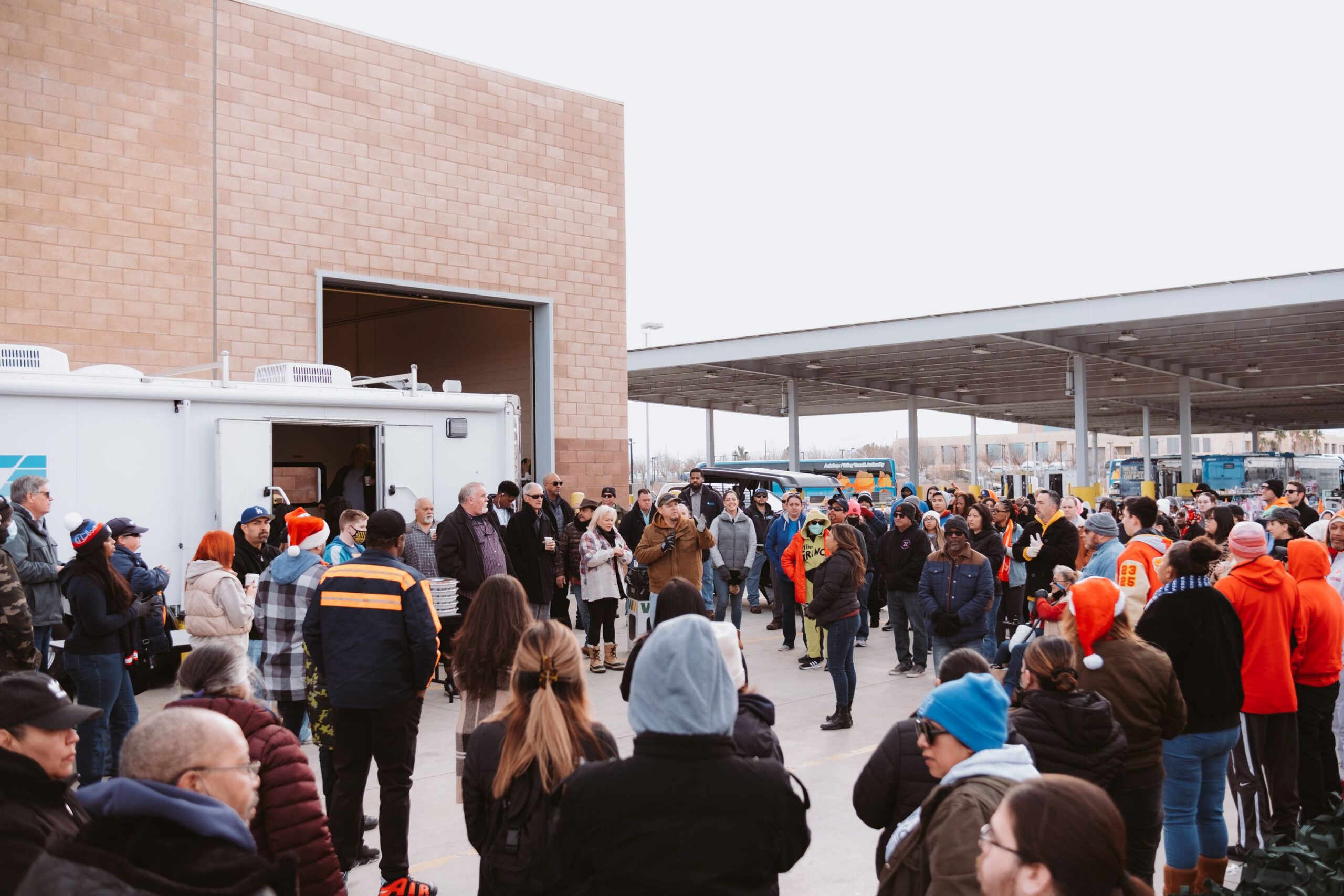 Group of Elected Officials Break Records at Food and Toy Distribution Event